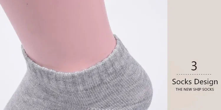 Lots de 20 Paires de Chaussettes pour Homme - Printemps/Été - Chaussettes Fines, Respirantes et Douces en Polyester et Coton - Chaussettes Noires Casual et Business - Chaussettes Cheville de Type Bateau - Taille EU38-45